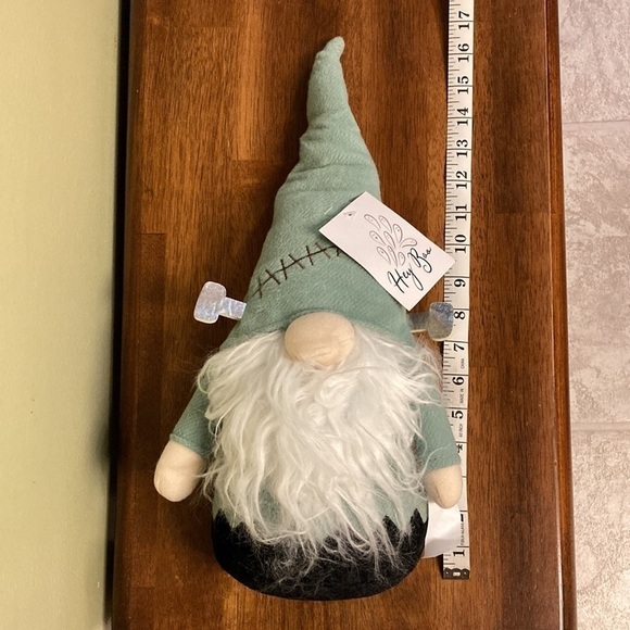 NWT HEY BOO PLUSH FRANKENSTEIN HALLOWEEN GNOME - Picture 5 of 8